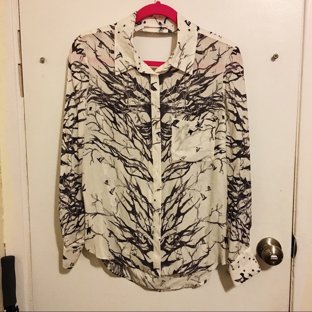 NWT 100% silk HAUTE HIPPIE